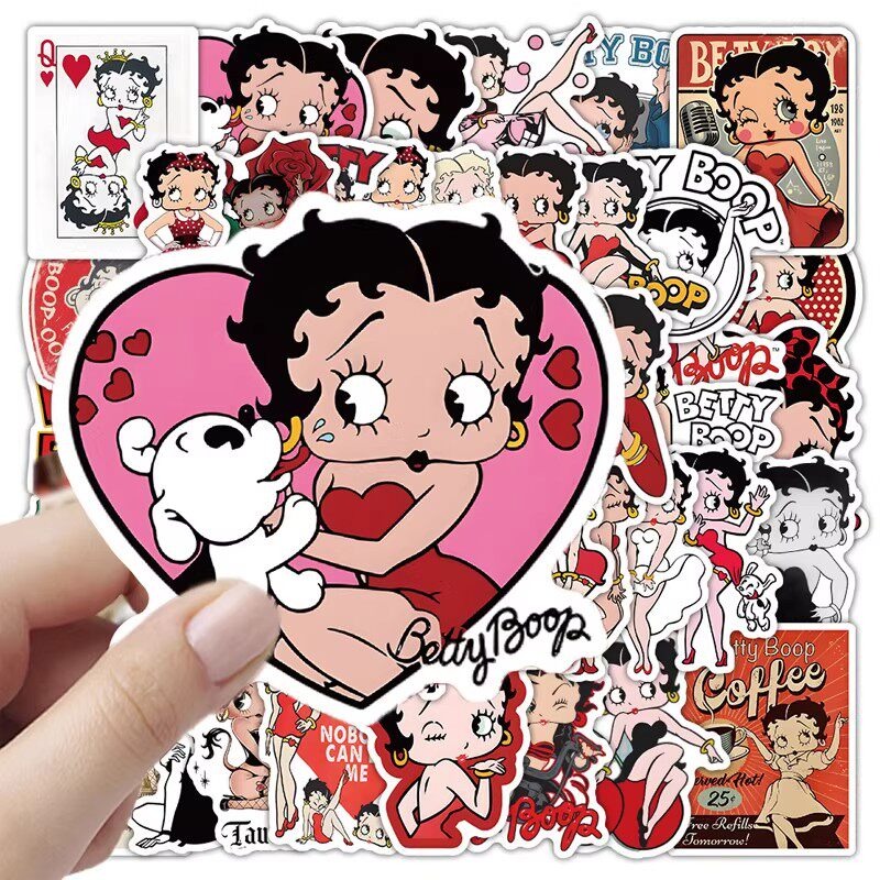 New 50PCS Betty Boop Sticker A - огляд і ціна Model Kit Game