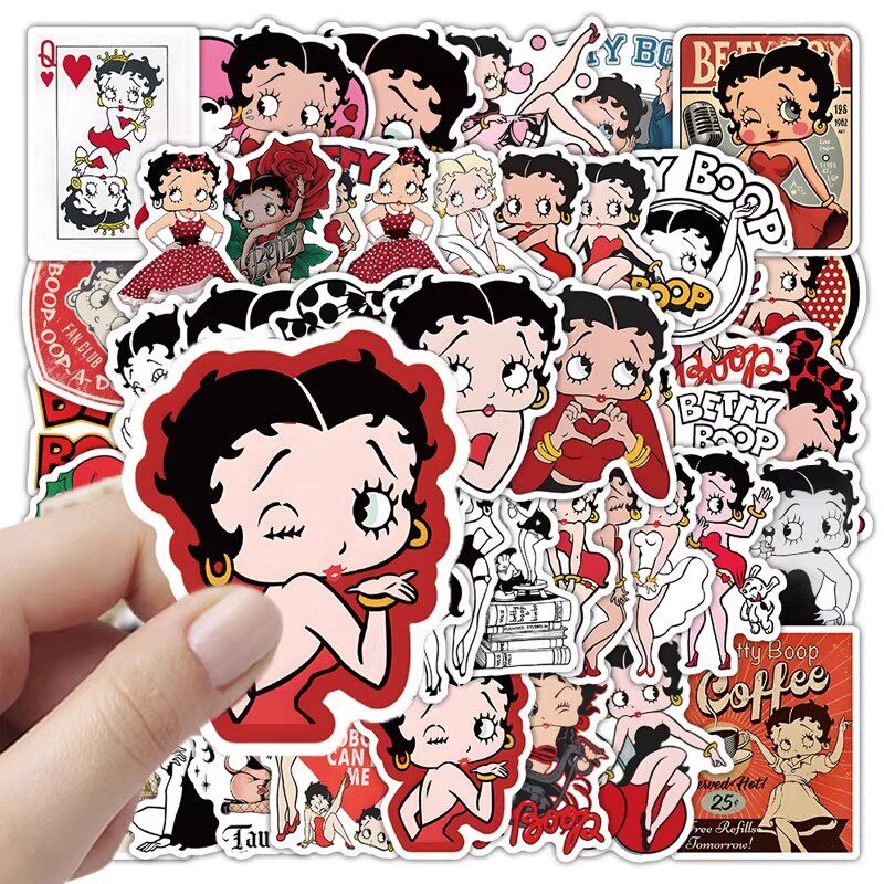 New 50PCS Betty Boop Sticker A - огляд і ціна Model Kit Game