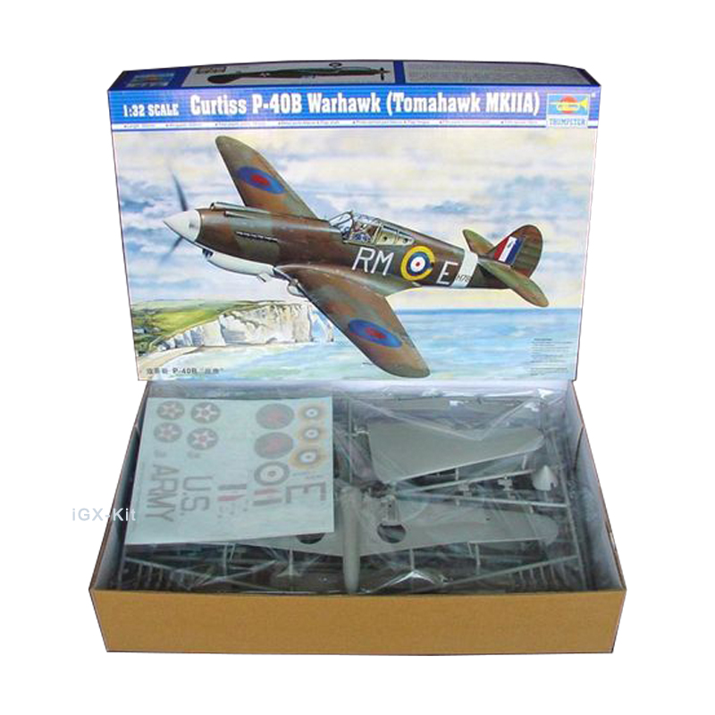 Trumpeter 02228 1: 32 Curtiss  - огляд і ціна Model Kit Spitfire