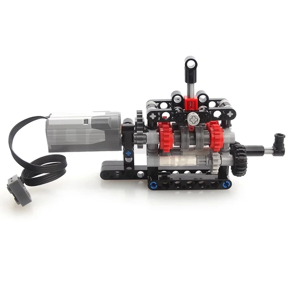 MOC High-tech 4 Speeds Gearbox - огляд і ціна Model Kit Chemistry