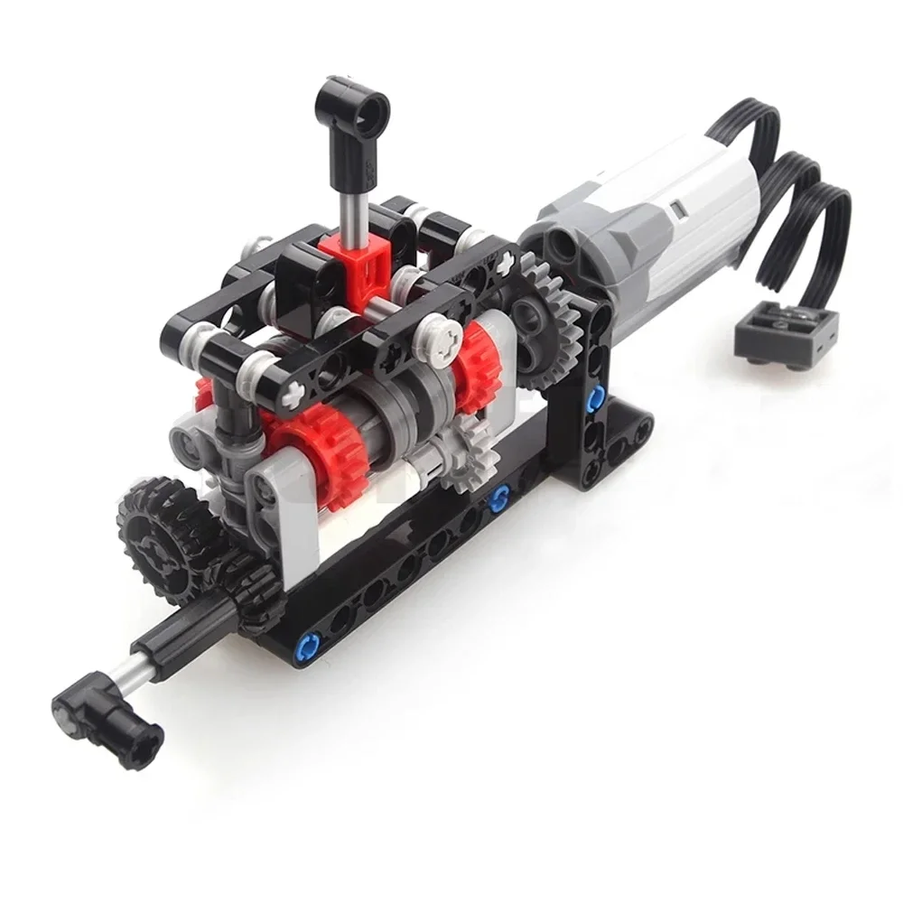 MOC High-tech 4 Speeds Gearbox - огляд і ціна Model Kit Chemistry