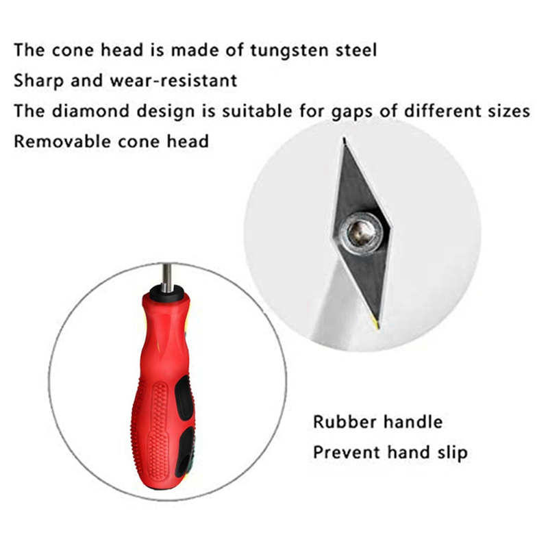 2-Piece Slotting Machine Set G - огляд і ціна Seam Scraper Tool