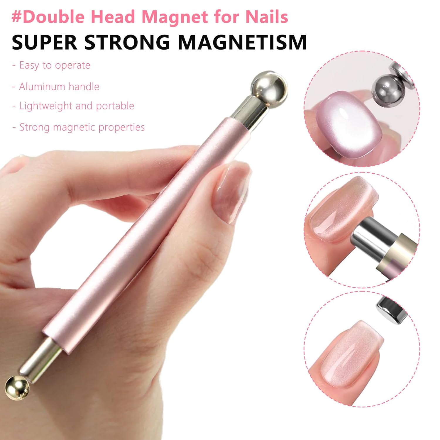Cat Eye Magnetic Ball With Nai - огляд і ціна Sanding Stick Set