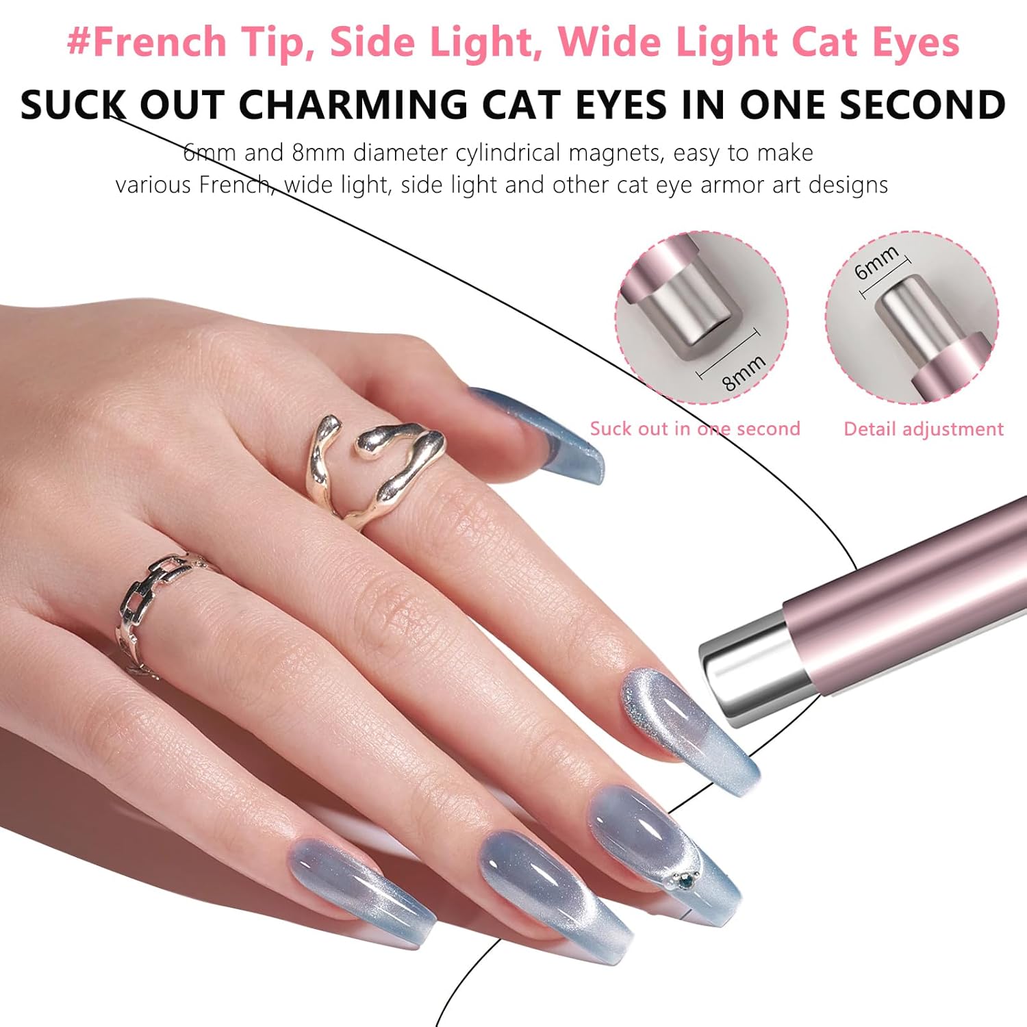 Cat Eye Magnetic Ball With Nai - огляд і ціна Sanding Stick Set