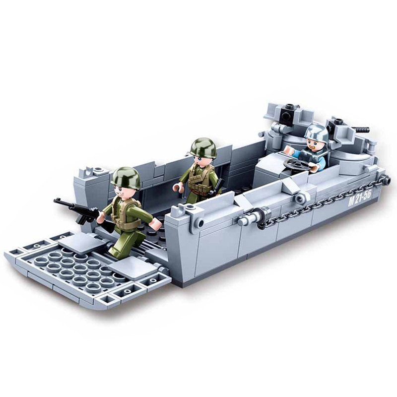 Sluban WW2 US Military Higgins - огляд і ціна Model Kit Chemistry