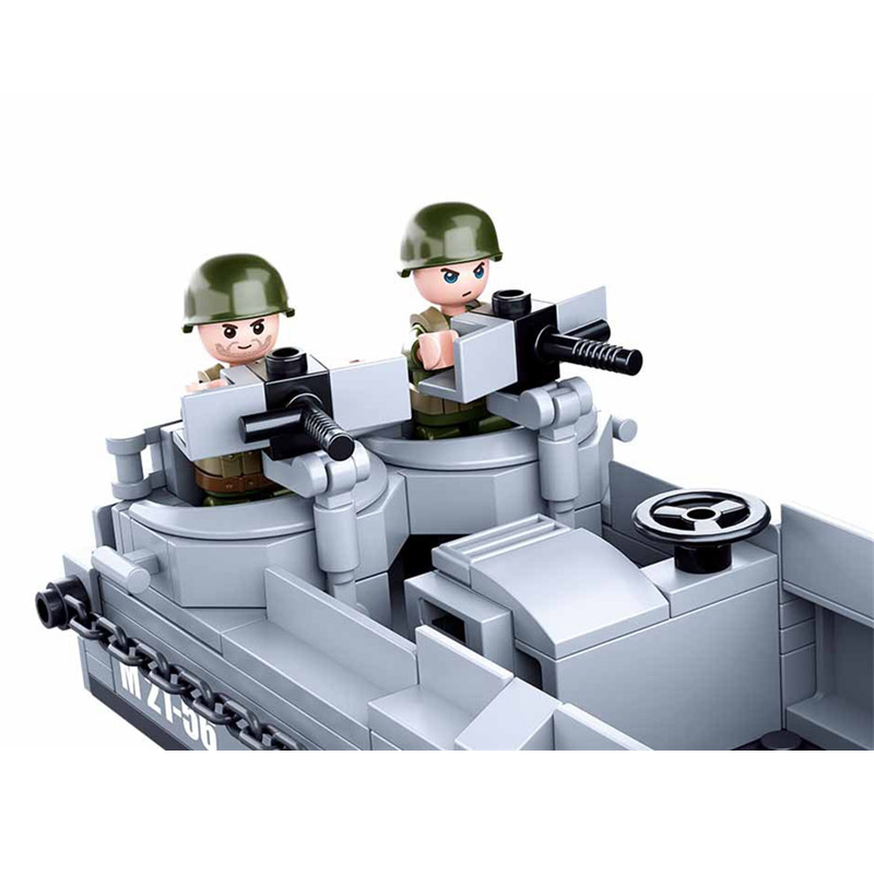 Sluban WW2 US Military Higgins - огляд і ціна Model Kit Chemistry