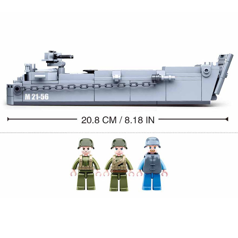 Sluban WW2 US Military Higgins - огляд і ціна Model Kit Chemistry