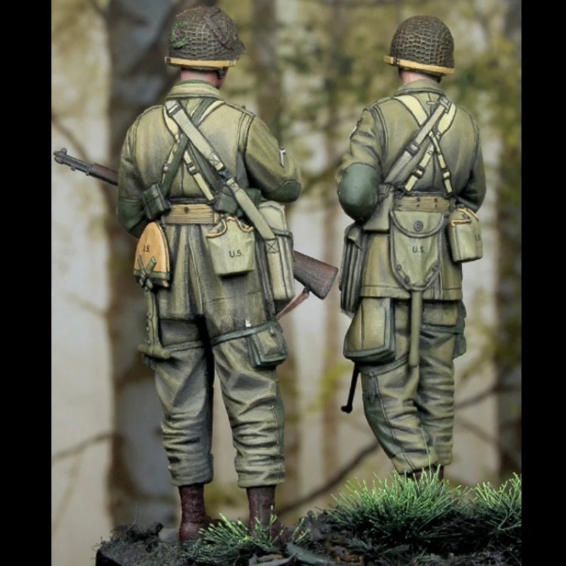 1/35 Scale WW2 US Infantry Mil - огляд і ціна Model Kit History