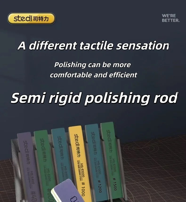 Stedi MS-E400~1500/MS-E1/MS-E2 - огляд і ціна Sanding Stick Set