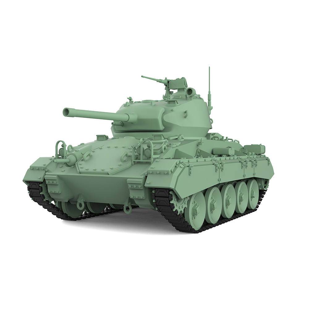US M24 Chaffee Light Tank MRY- - огляд і ціна Model Kit History