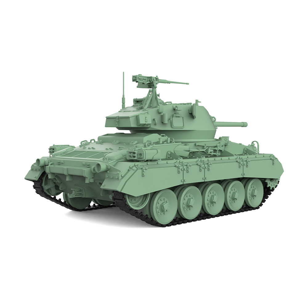 US M24 Chaffee Light Tank MRY- - огляд і ціна Model Kit History