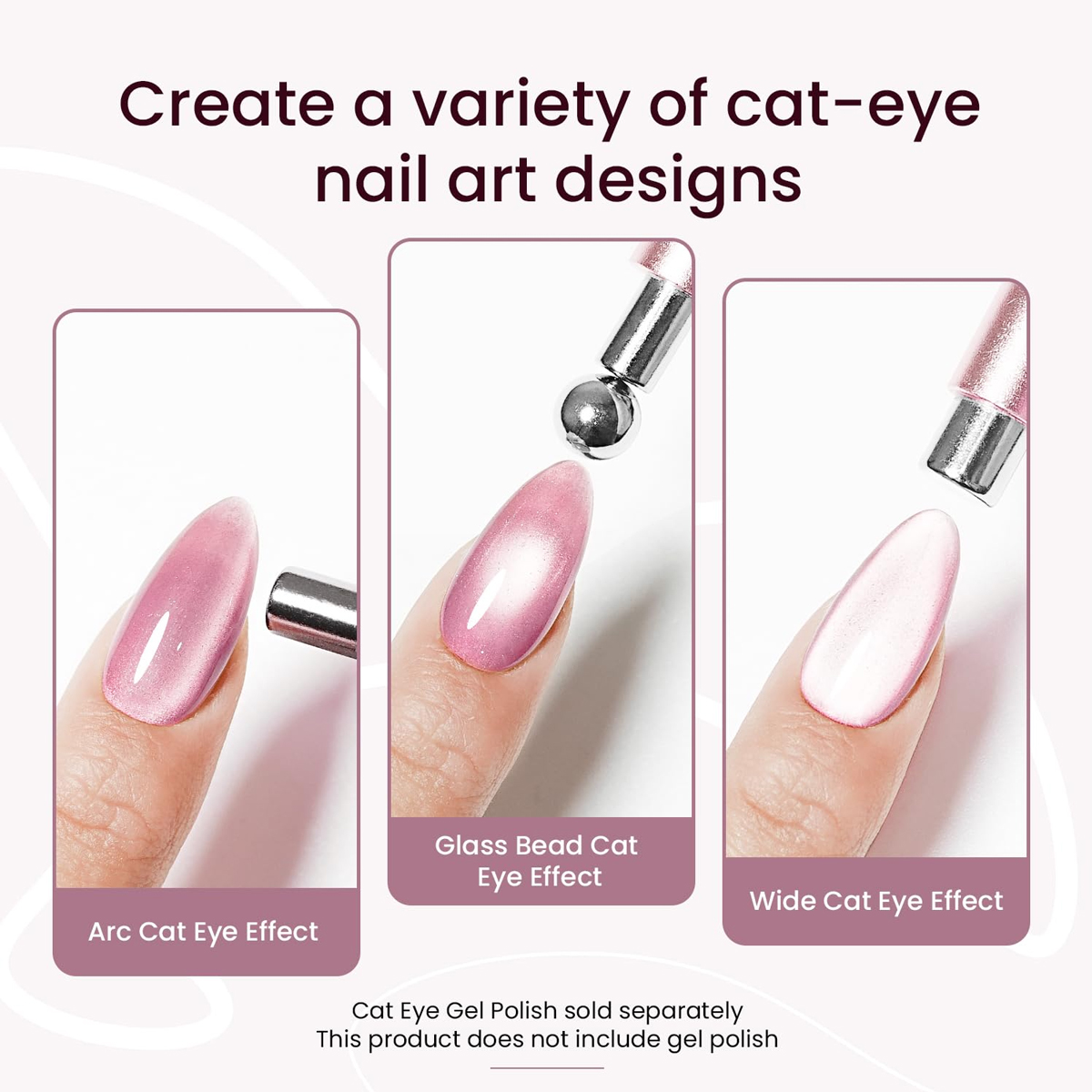 1/2Pcs Cat Eye Magnetic Ball W - огляд і ціна Sanding Stick Set