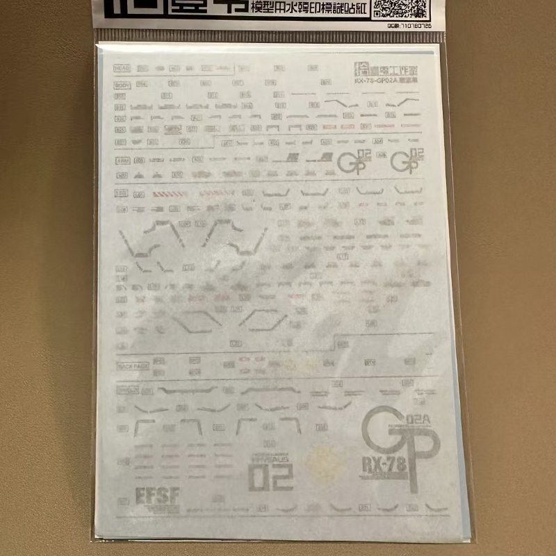 New High Definition Fluorescen - огляд і ціна Model Kit Decals