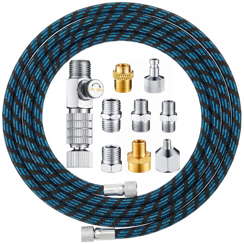 DT16 10ft Airbrush Hose Nylon  - огляд і ціна Airbrush Compressor Kit
