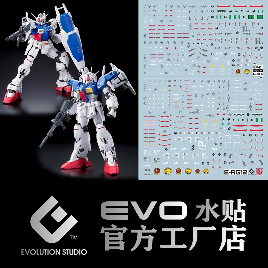 EVO Water Transfer Decals Stic - огляд і ціна Model Kit Decals