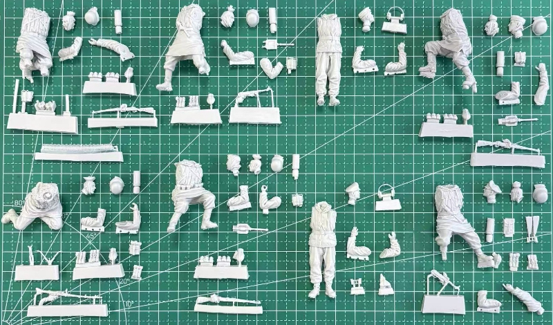 1/35 Scale Die-Cast Resin Figu - огляд і ціна Model Kit History