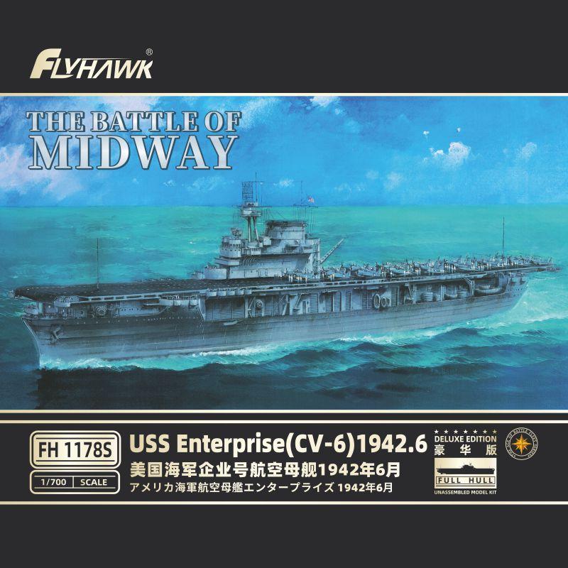 FLYHAWK FH1178S 1/700 Scale US - огляд і ціна Model Kit Uss Enterprise