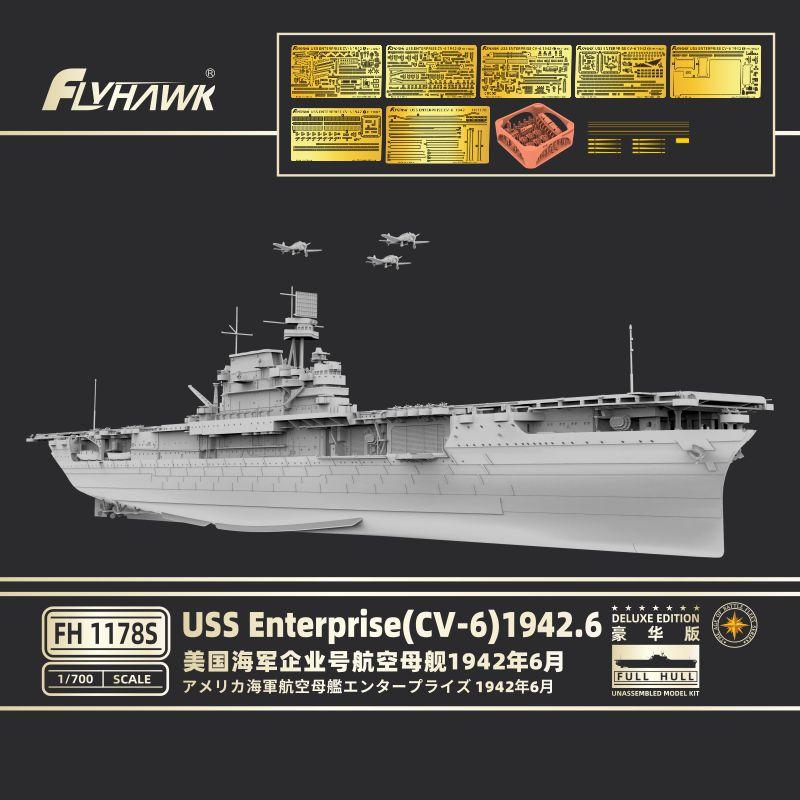 FLYHAWK FH1178S 1/700 Scale US - огляд і ціна Model Kit Uss Enterprise