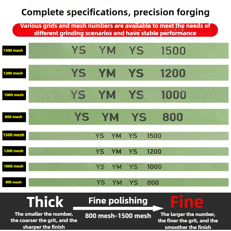 Finely Ground Oilstone Strips, - огляд і ціна Sanding Stick Set