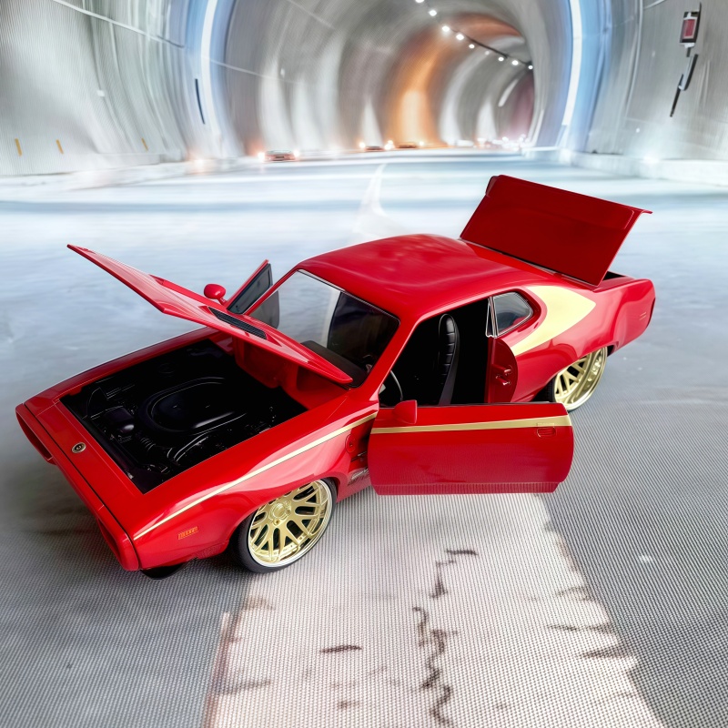 Jada 1/24 Plymouth 1972 GTX pa - огляд і ціна Model Kit Mustang