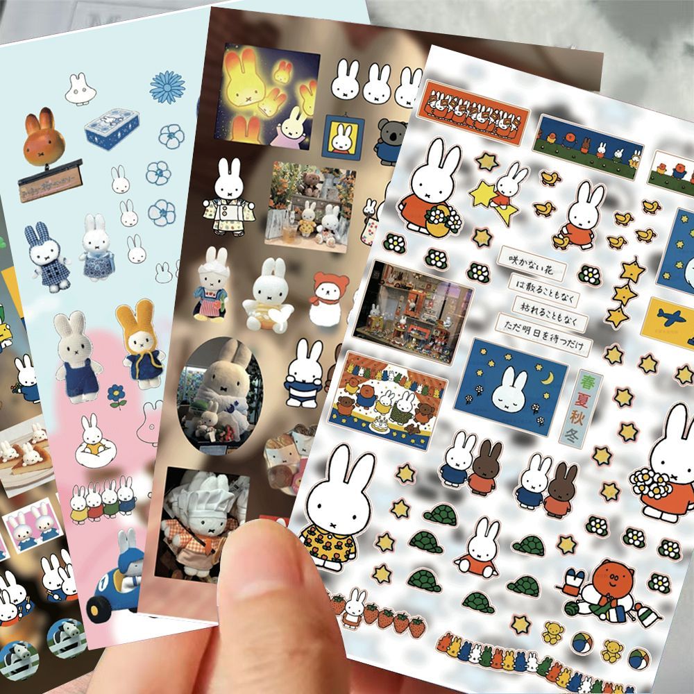 Kawaii Miffy Die Cut Stickers  - огляд і ціна Model Kit Decals